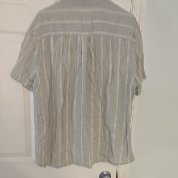 Katin Men's Casual Button Down Shirt - Light Gray - Picture 6 of 6